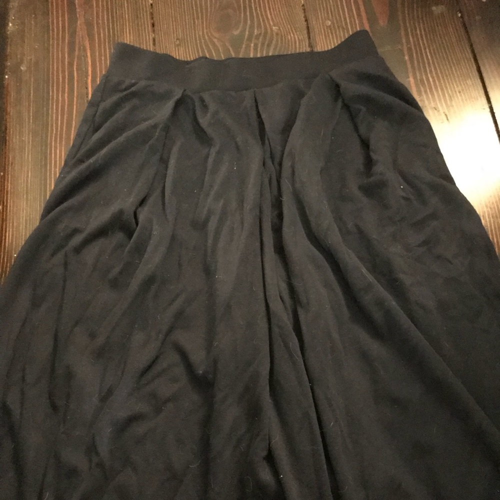 Navy blue culottes